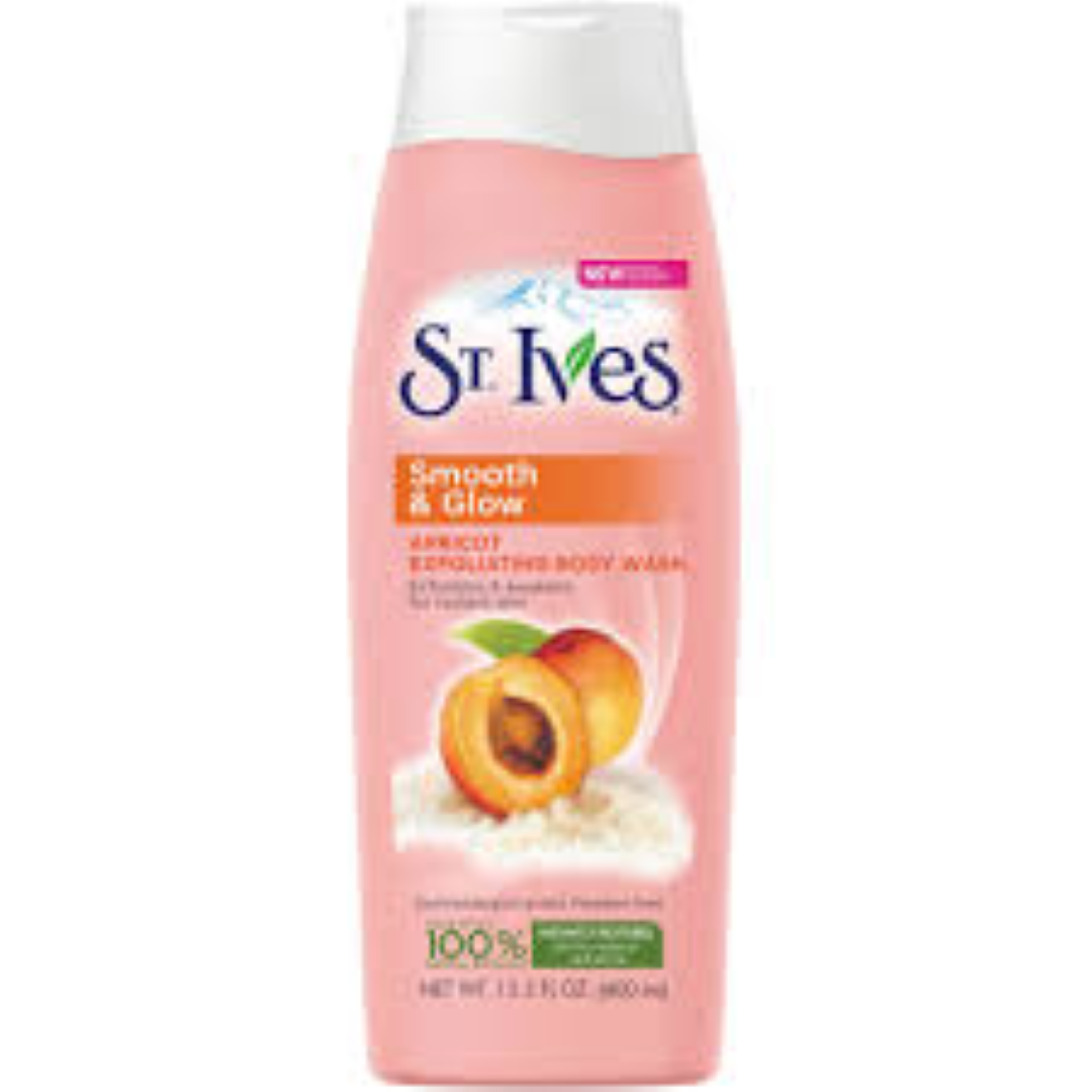 ST IVES B/WASH SMOOTH & GLOW 400ML